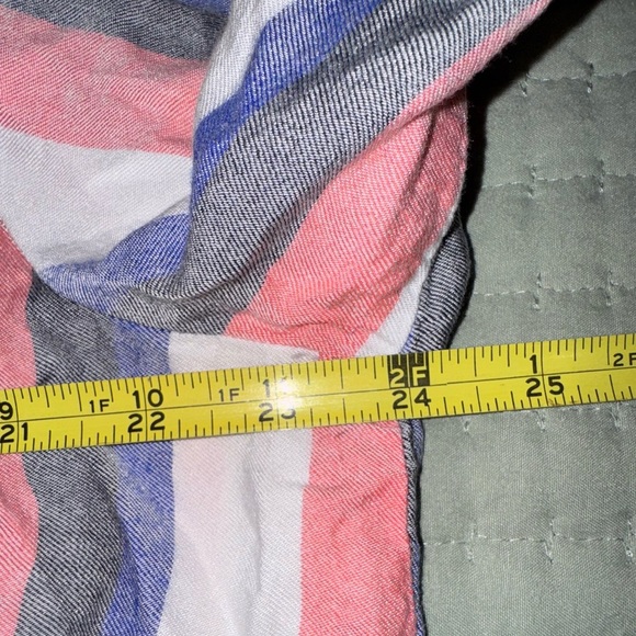 Ruby Rd Striped Button-Up Shirt. Flowy size Petite XL. VGUC - Picture 7 of 9